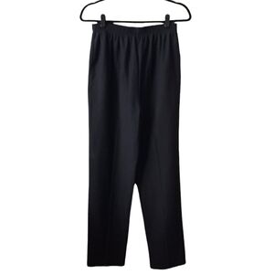 90s Vintage R.G.R Design Black Pants Elastic Waistband Pull On NWT Size Medium